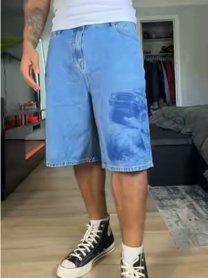 #jorts #vintagedenim #pacsun #bluewashjeanshorts 