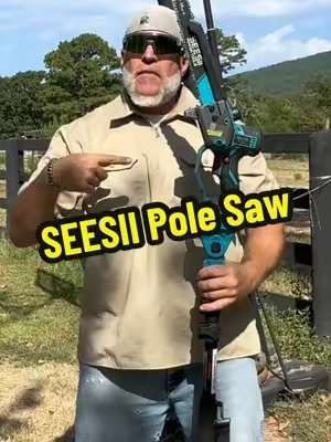 Yard Work Game Changer! SEESII (10/8)-Inch 2-in-1 Cordless Pole Saw & Mini Chainsaw ##polesaw ##seesii ##chainsaw ##TikTokshopbacktoschool ##TikTokShopCreatorPicks