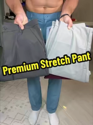 Men’s Premium Stretch Pants! #menspants #pants #mensfashion #mensstyle #tiktokshopcreatorpicks 