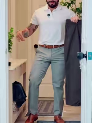 #mauperaza #Plaid&Plain #Men's Dress #Pants  