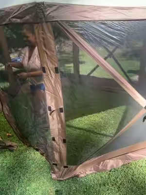 Now I can make my outdoor space cozy without worrying about getting ate up🙌🏾  #gazebo #popupgazebo #vevor #ttshop 