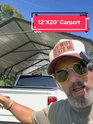 Replying to @Cecil Mac #DIY #carport #homeimprovement 