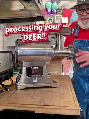this meat grinder is ready for hunting season. #huntingseason #deerseason #meatgrinder #TikTokshopbacktoschool #tiktokshopcreatorpicks @VEVOR Automotive Store 