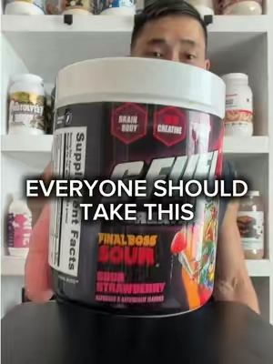The supplement everyone should be taking - Creatine, and @@G FUEL Energycollaborated with @@finalbosssour