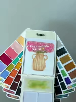 #grabie #watercolors #watercolorpainting #artsupplies #cozyhobbies