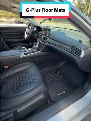 These floor mats are a must have! #fyp #caraccessories #floormats 