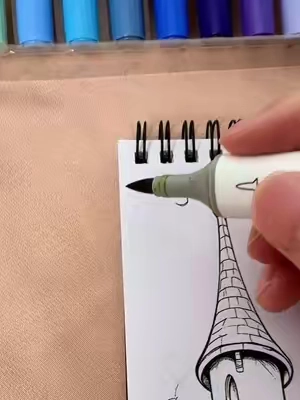 It's time to upgrade your kid's markers to the latest model.it’s awesome!#acrylicpainting #TikTokFashion #tiktokshopcreatorpicks #marketing #markgrayson