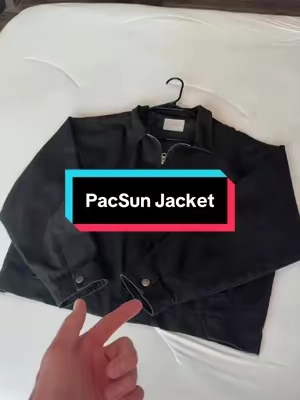 I’m 6’1 170 wearing size L🤝 #pacsun #jacket #zipupjacket #TikTokshopbacktoschool #pacsunjacket 