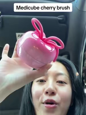 Medicube x Wonyoung viral hair brush is hereeeee!!! #medicube #forevercherryhairbrush #glasshair #pdrnrosemarry #TikTokshopbacktoschool 