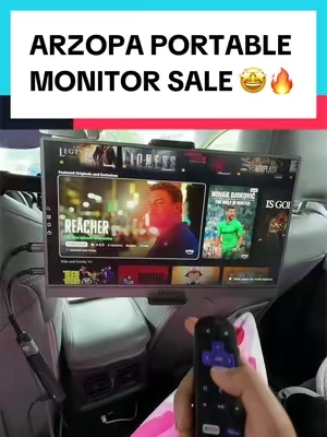 Grab one of these while it’s still on sale for cheap! #monitor #dualmonitor #portablemonitor #TikTokshopbacktoschool #tiktokshopcreatorpicks 