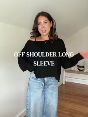 favorite simple chic layering piece 🤍 5’2 wearing a size medium 