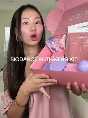 WE BEGGED & @Biodance Store US FINALLY DELIVERED 🩷💜  #biodance #glassskinroutine #antiaging #tiktokshopcreatorpicks #TikTokshopbacktoschool 
