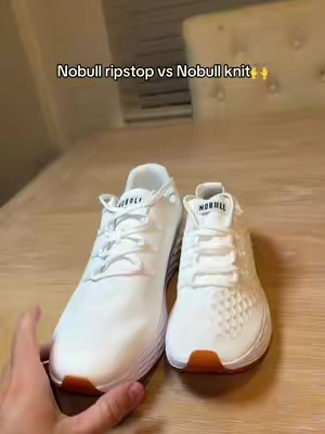 Nobull ripstop vs Nobull knit🙌 #nobull #nobullshoes #gymshoes #workoutshoes #runningshoes @NOBULL 