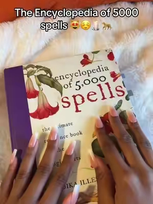 My head stays in this book!! #spells #encyclopediaof5000spells #spells #BookTok #witchesoftiktok 