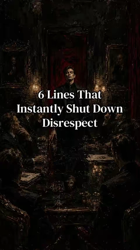 When someone disrespects you, the worst move is letting them drag you into an emotional argument. The moment you lose your temper, they win. Stay calm, make them clarify what they mean, and protect your boundaries without losing control. #Boundaries #Confidence #HumanBehavior #ApexPredator #TikTokshopbacktoschool 
