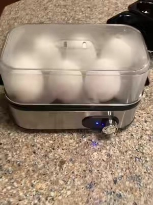 Back To School TMWINGS Rapid Egg Cooker, 6 Egg Capacity Electric Egg Boiler for Hard Boiled, Poached, Scrambled or Omelet, Auto Shut-Off, Perfect for Home, Dorm, Camping & Outdoor, BPA-Free, back to school, back to school haul