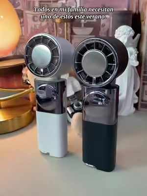 Este ventilador es básicamente dos productos en uno 6ò .#PortableFan #CoolingFan #MiniFan #TikTokshopbacktoschool  #DealsforYouDays 