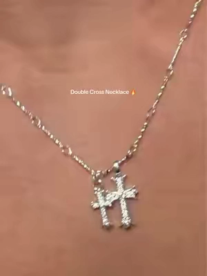 Simple but swaggy #fyp #viral #cross #necklace #gold 