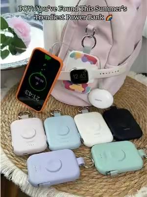 The accessory you didn't know your bag was missing. 👜🔋#powerbank #dealsforyoudays #rorry #summerfinds #rorrycharger 