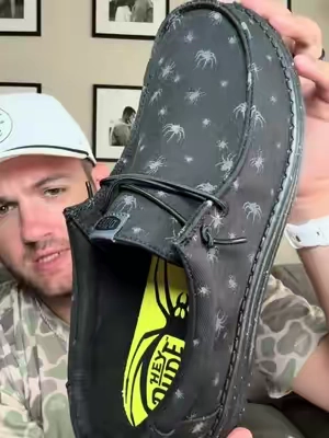 Glow in the dark Halloween HeyDudes! 🕷️🕸️ #tiktokshopcreatorpicks #TikTokshopbacktoschool #HEYDUDE #halloween #heydudeshoes @HeyDude 