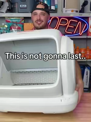 You finally have an automatic litter box that will fit all of your cats