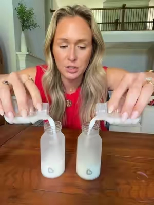 I honestly didn’t realize that just because a baby bottle is glass doesn’t automatically mean it’s microplastic free 👀 And it’s not just about heating milk in the bottle… heat from sterilizing plastic bottle parts can also contribute to microplastic release. That’s why the Munchkin Bond being the first certified microplastic-free baby bottle really stood out to me. If reducing microplastic exposure is something you’re thinking about for your baby, this is definitely one to look at 🍼 @Munchkin  #MunchkinPartner #MicroplasticFree #GlassBabyBottle #BabyBottle #babyregistrymusthaves 