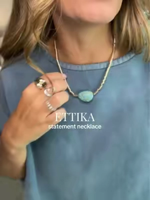 The beads and the turquoise combo is 🔥@Ettika #TikTokshopbacktoschool 