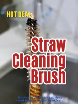 The easiest way to clean reusable straws
#strawbrush #strawcleaner #strawcleaning #straw #TikTokshopbacktoschool