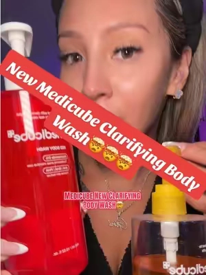 🧽✨Medicube’s brand new clarifying body wash🤯#clarifyingbodywash #medicubebodywash #bodyacne #koreanbodycare #TikTokshopbacktoschool  Posted on 08/21/2026 | Prices & promos were accurate at time of posting but may change. This is my personal testimony. Results may vary. @medicube US Store 