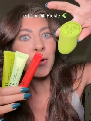 elf Dill Pickle collab is here for a limited time!! #elfcosmetics #eyeslipsface @e.l.f. Cosmetics  