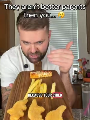 Mix it in their juice , sauce, whatever you want 