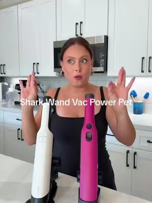 Replying to @Blue Moon Extra strong Shark Wand Vac?? Say less #sharkwandvac #cordlessvacuum #sharkvacuum #wandvac 