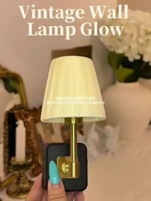 Vintage charm for bare walls @ORADO Official #minilamp #nightlight #sensorlight #roomdecor #homedecor 