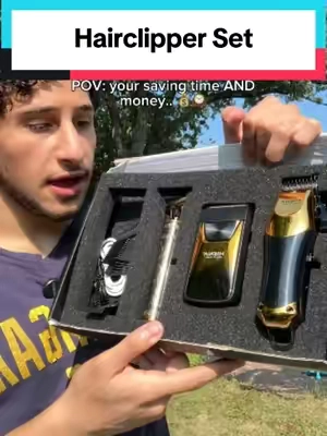 Honestly really impressed with this especially for the price #hairclipperset #athomehaircut #homehaircut #electricshaver #trimmer #hairclipper