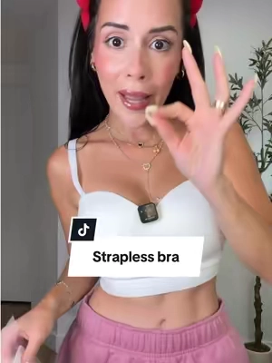 Respuesta a @Lourdes vielma es súper cómodo y hace una forma súper bonita #tiktokshopcreatorpicks #TikTokshopbacktoschool #straplessbra #brasieressinvarillas #brassier 