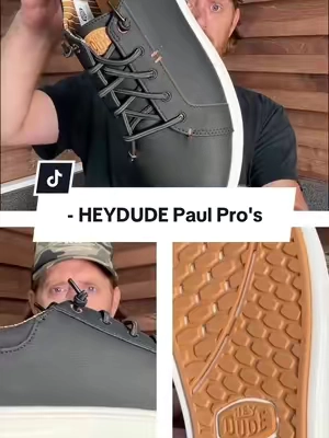 HEYDUDE Paul Pro's are super nice! Dive in to the details. #heydude #heydudeshoes #tiktokshopcreatorpicks #mensshoes #casualshoes 
