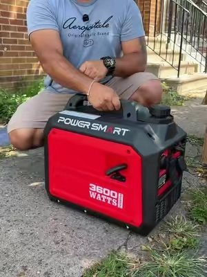 3600 watts de potencia tiene este generador inversor de power smart es a gasolina ideal para trabajar o para tener en casa por cualquier apagón #generator#powersmart #dealsforyoudays #tiktokshop #creatorsearchinsights 