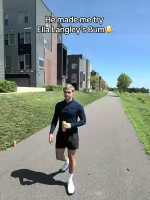 I never knew BUM could be this good.. #ellalangley #bumenergy #energydrink #preworkout 