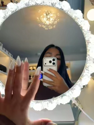Pretty + dimmable = exactly what  you needed #vanitymirror #dimmablemirror #tiktockshopcreatorpicks #2pieceset 