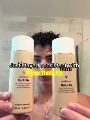 #hims #thinninghair #haircareroutine #thickerhair 