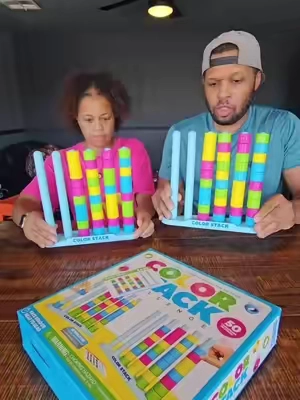 color stack. #colorstack #boardgames #familygame #viralgame #funtimes 