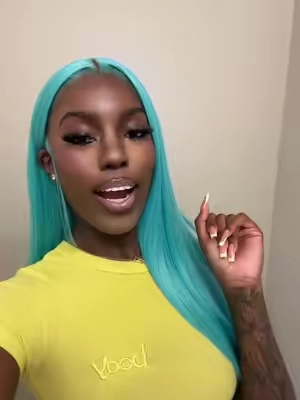 The teal is in the books for sure #fyp #trending #hairinspo #hairstyle #sharichavonne 