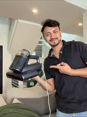 Esta aspiradora se lleva todos los pelos y polvo de tus muebles y cama 
