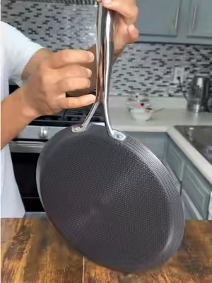 Hexclad Hybrid Griddle Pan,Non stick pan.#hexclad #nonstickpans #pan #TikTokshopbacktoschool #tiktokshopcreatorpicks  @HexClad 