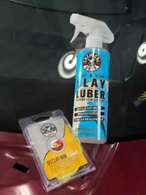 When was the last time you clayed your car? Remove light to medium contamination like brake dust, industrial fallout, and overspray, leaving paint smooth! #ChemicalGuys #CarDetailing #beforeafter #AutoCare #DetailingLife