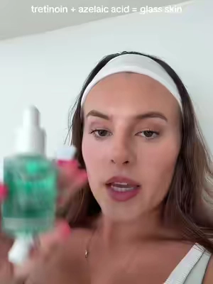 Azelaic acid and tret will be forever skincare besties 