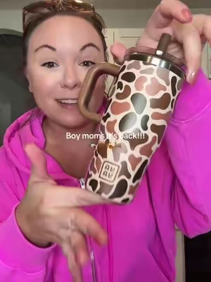 The cutest camo toddler tumbler is finally back in stock! #toddlertumbler #toddlerboymom #toddlercup #toddlerboys #TikTokshopbacktoschool 