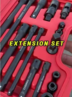 Never waste time looking for extensions or adapters again. #extension #socketset #toolset #musthavetools 