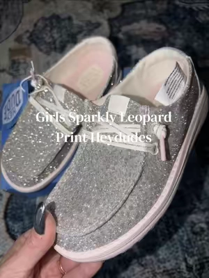 These are so cute!!! #heydudes #kidsheydudes #sparklyheydudes #kidsshoes #tiktokshopcreatorpicks 