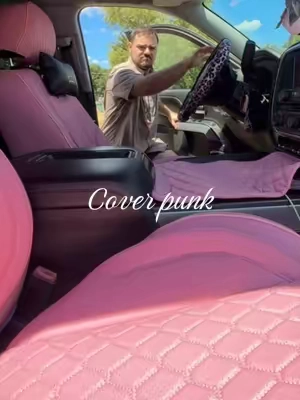 Covers punk para carro universal #coverseat #car #truck #pink #blackfriday 